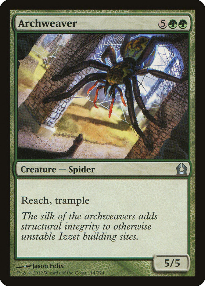 MTG Card Title: Archweaver RTR/114