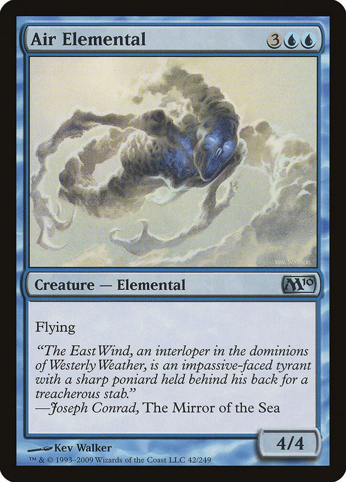 MTG Card Title: Air Elemental M10/42