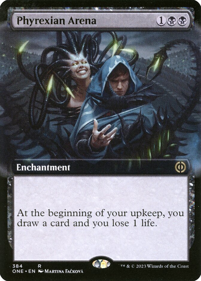 MTG Card Title: Phyrexian Arena ONE/384