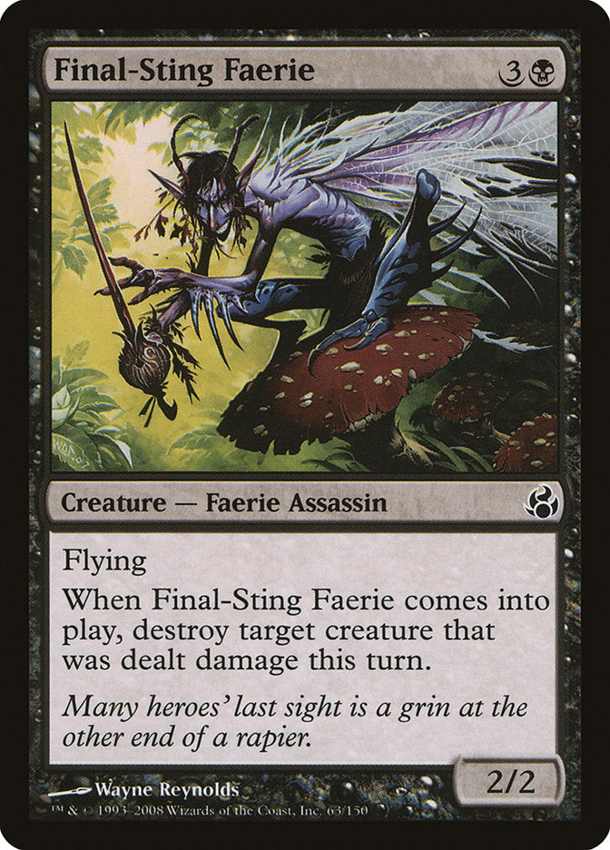 MTG Card Title: Final-Sting Faerie MOR/63