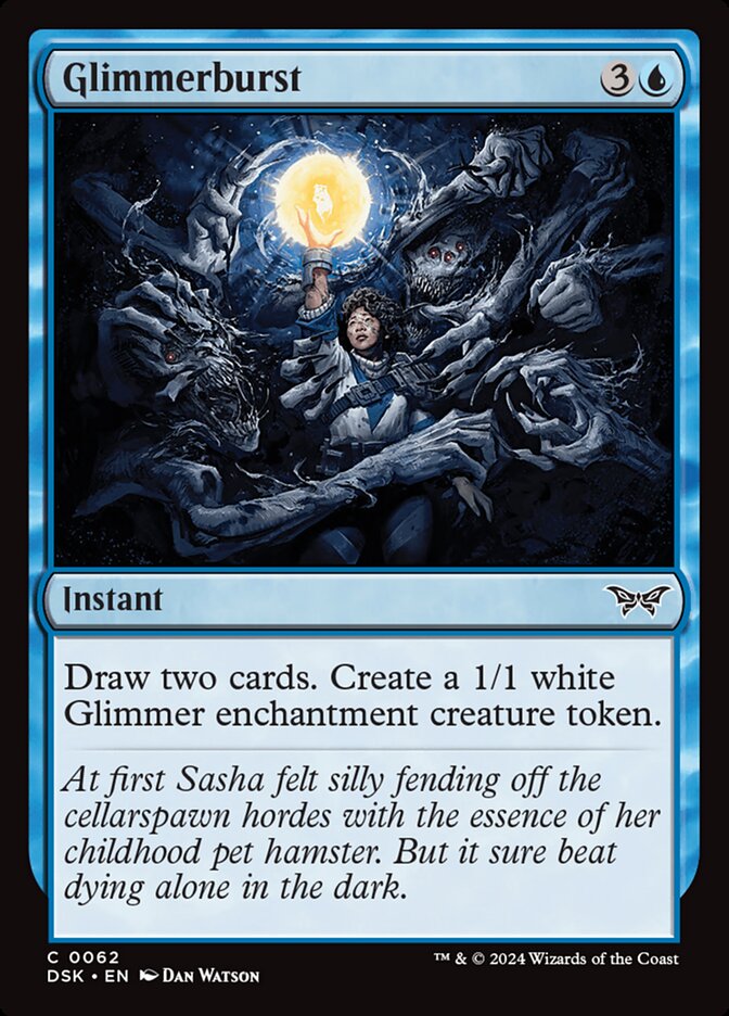 MTG Card Title: Glimmerburst DSK/62