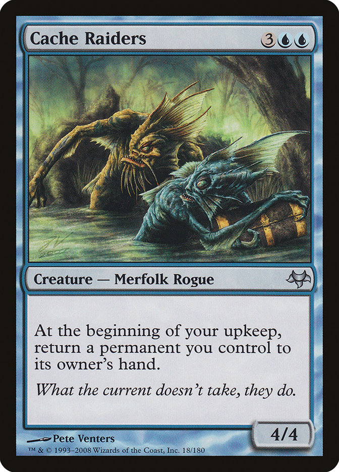 MTG Card Title: Cache Raiders EVE/18
