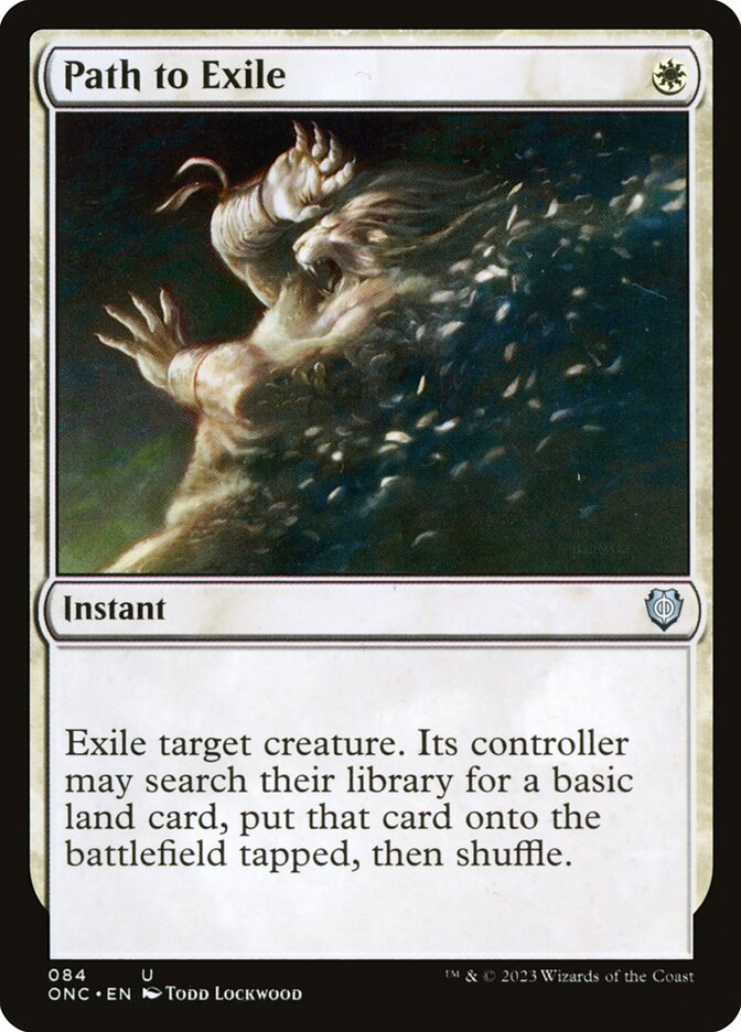 MTG Card Title: Path to Exile ONC/84