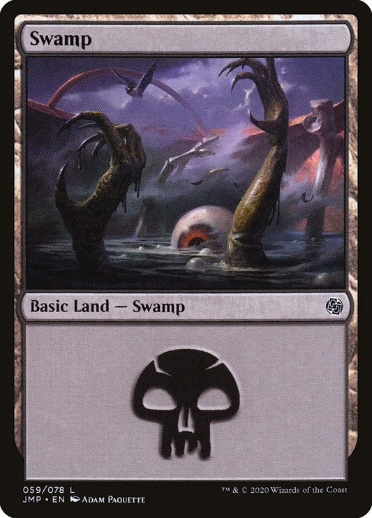 MTG Card Title: Swamp JMP/59