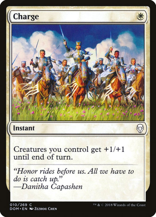 MTG Card Title: Charge DOM/10