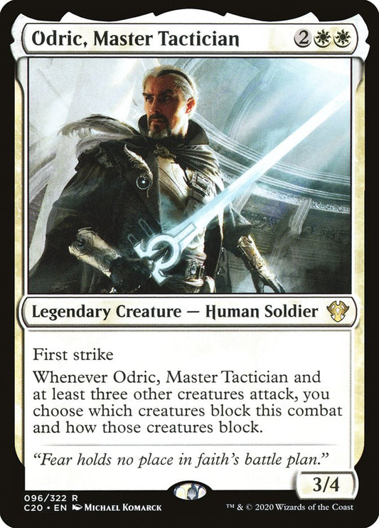 MTG Card Title: Odric, Master Tactician C20/96