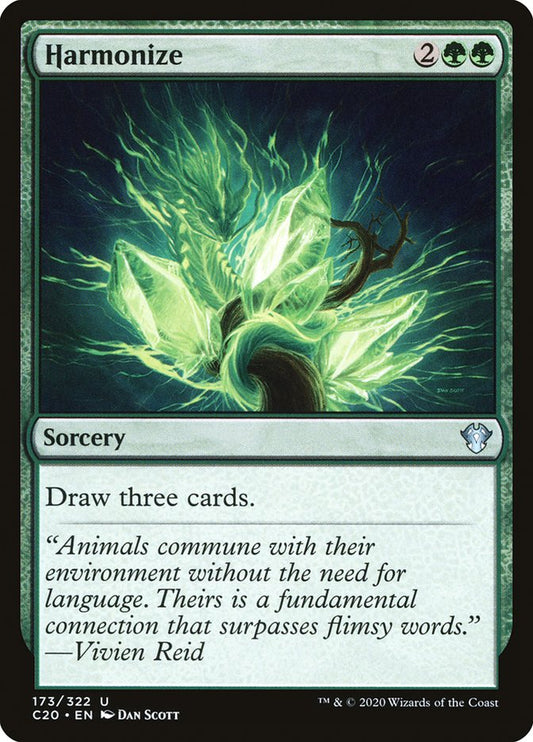MTG Card Title: Harmonize C20/173