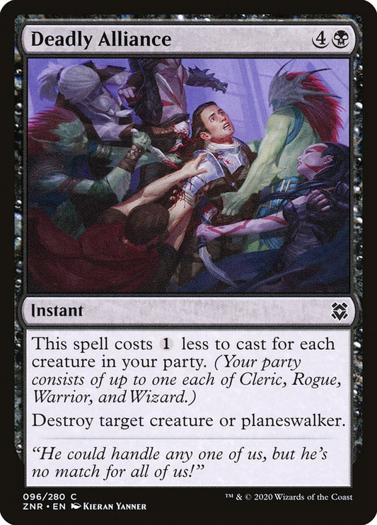 MTG Card Title: Deadly Alliance ZNR/96