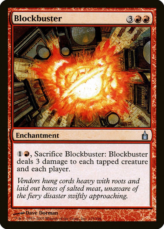 MTG Card Title: Blockbuster RAV/115