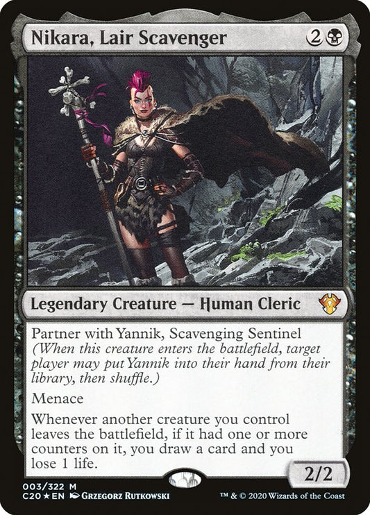 MTG Card Title: Nikara, Lair Scavenger C20/3