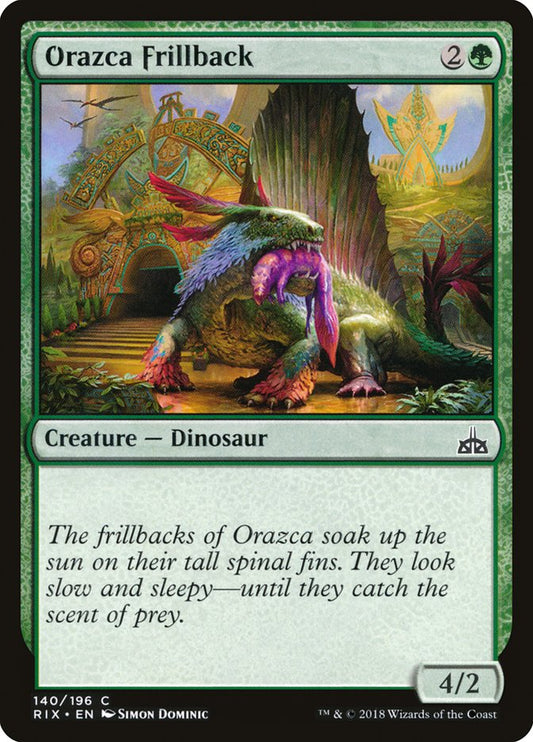 MTG Card Title: Orazca Frillback RIX/140