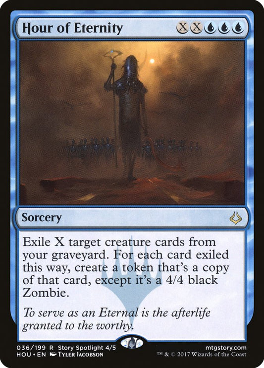 MTG Card Title: Hour of Eternity HOU/36