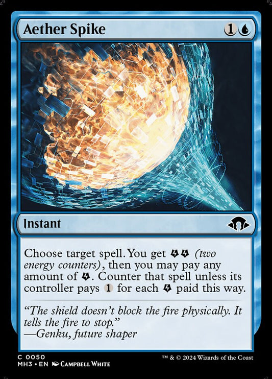 MTG Card Title: Aether Spike MH3/50