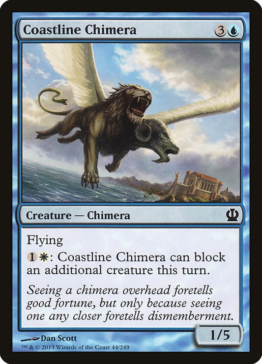 MTG Card Title: Coastline Chimera THS/44