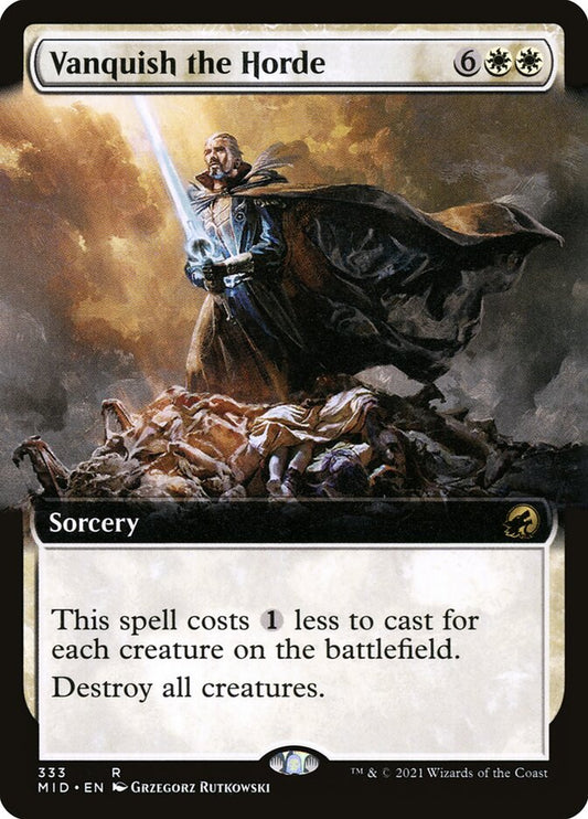 MTG Card Title: Vanquish the Horde MID/333