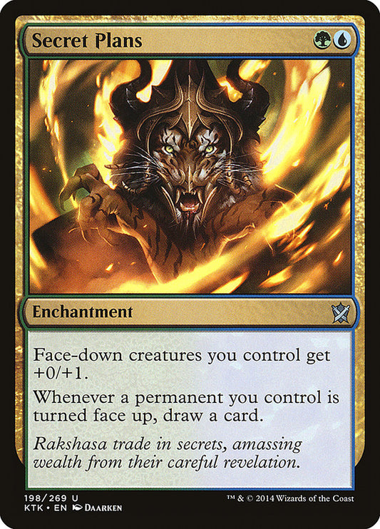 MTG Card Title: Secret Plans KTK/198