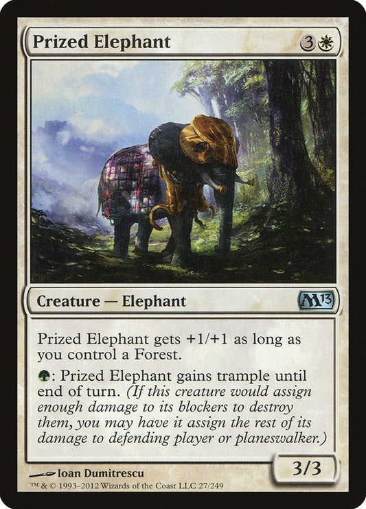 MTG Card Title: Prized Elephant M13/27