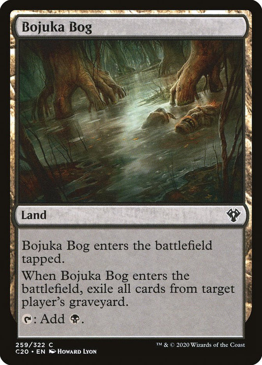 MTG Card Title: Bojuka Bog C20/259