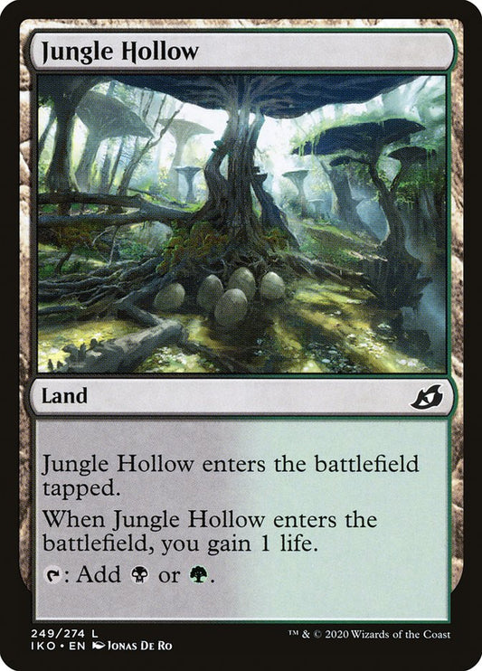 MTG Card Title: Jungle Hollow IKO/249