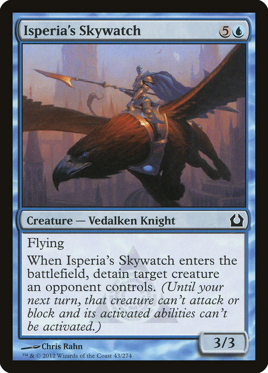 MTG Card Title: Isperia's Skywatch RTR/43