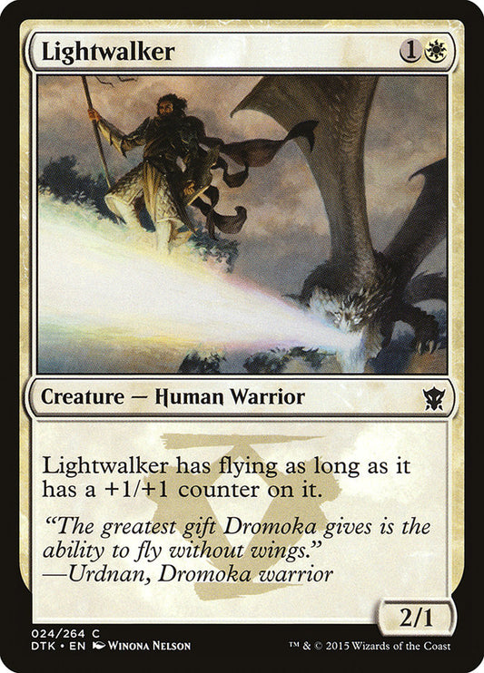 MTG Card Title: Lightwalker DTK/24
