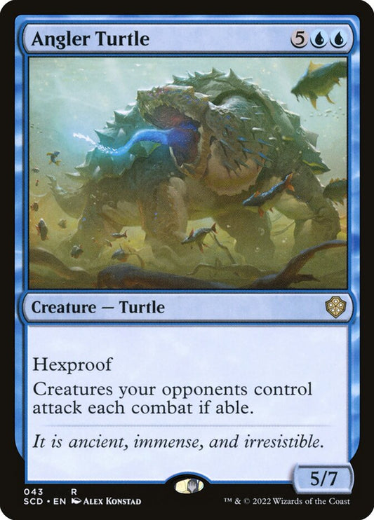 MTG Card Title: Angler Turtle SCD/43