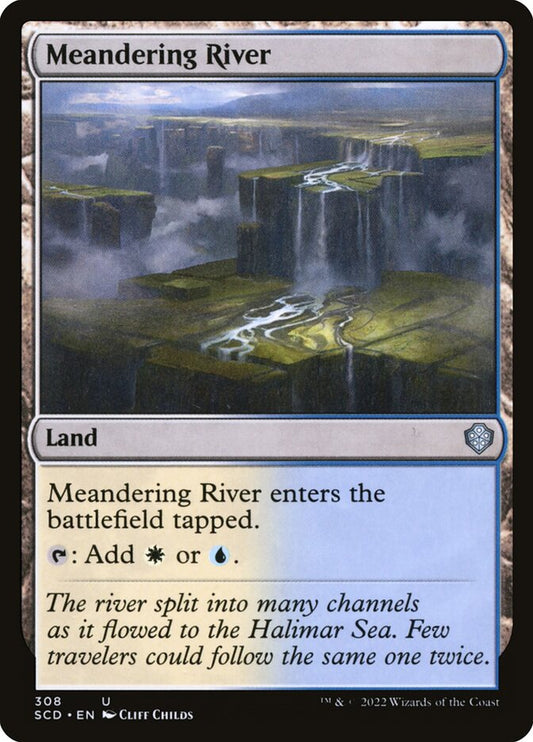 MTG Card Title: Meandering River SCD/308