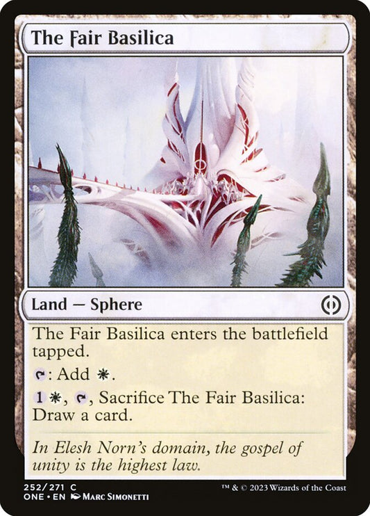 MTG Card Title: The Fair Basilica ONE/252
