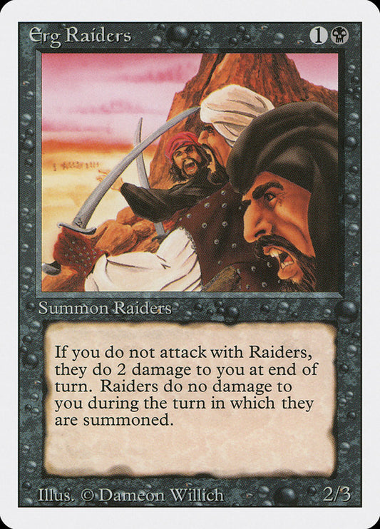 MTG Card Title: Erg Raiders 3ED/109