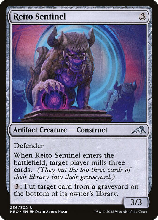 MTG Card Title: Reito Sentinel NEO/256
