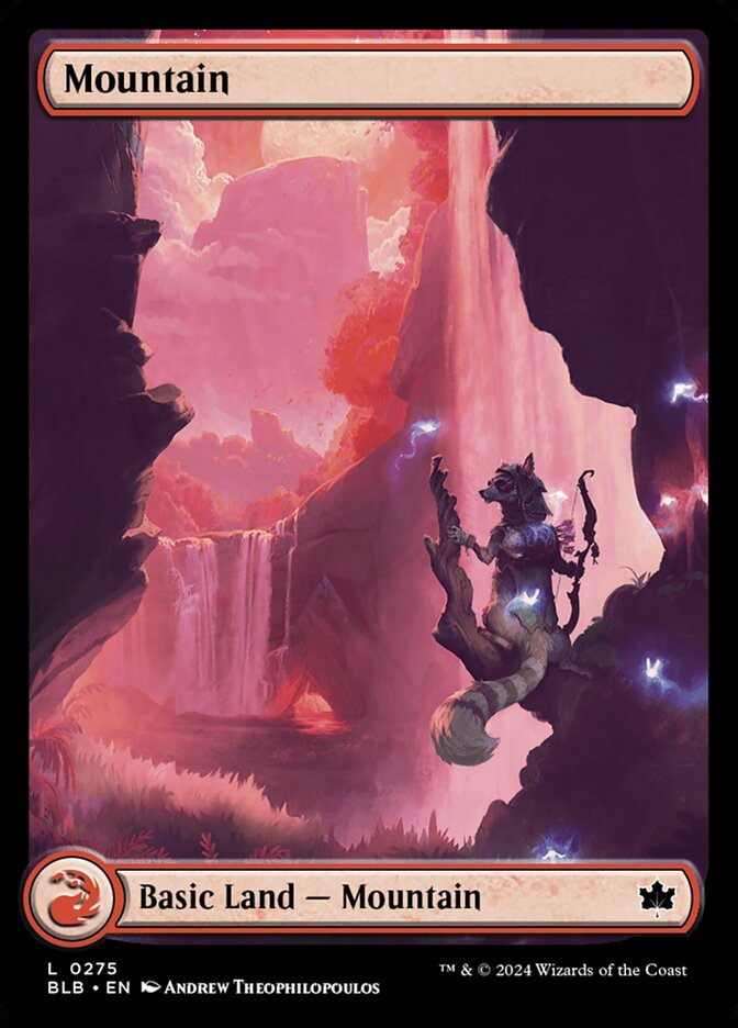 MTG Card Title: Mountain BLB/275