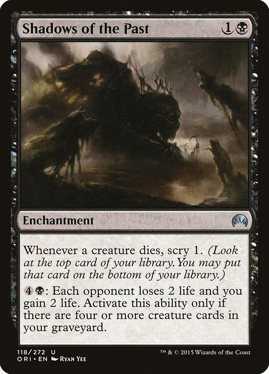 MTG Card Title: Shadows of the Past ORI/118
