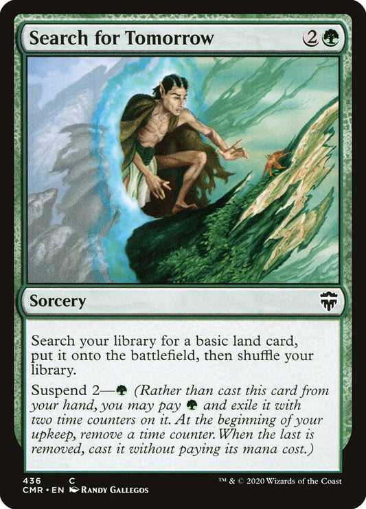 MTG Card Title: Search for Tomorrow CMR/436