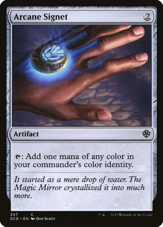 MTG Card Title: Arcane Signet SCD/257