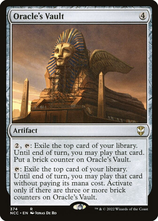 MTG Card Title: Oracle's Vault NCC/374