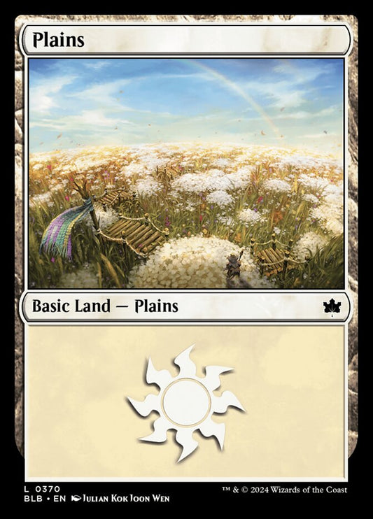 MTG Card Title: Plains BLB/370