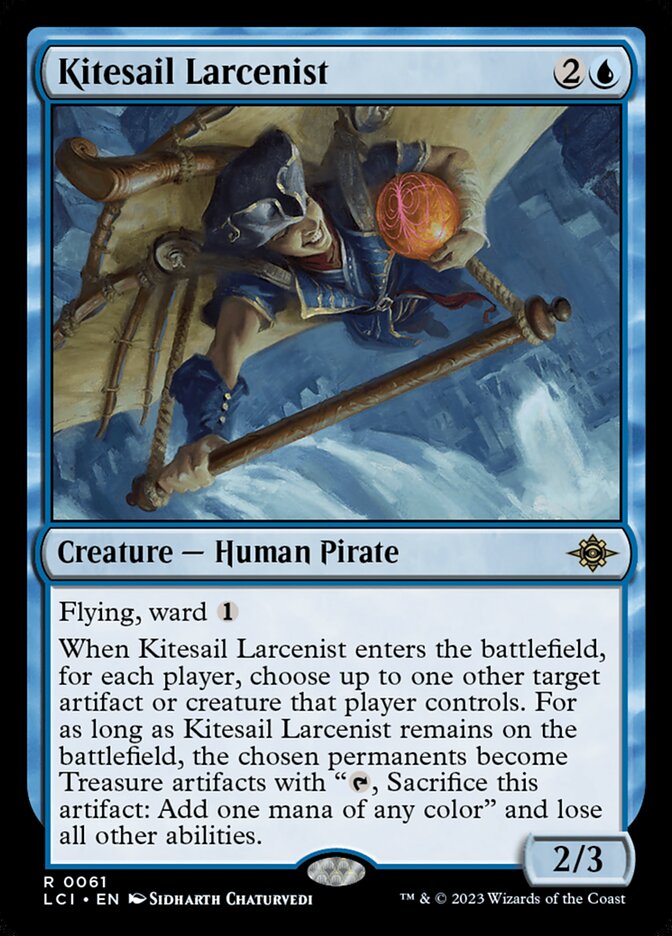 MTG Card Title: Kitesail Larcenist LCI/61