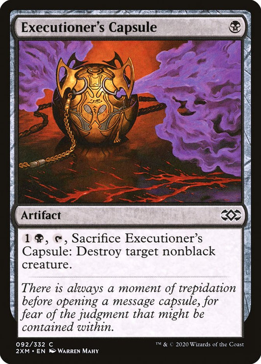 MTG Card Title: Executioner's Capsule 2XM/92