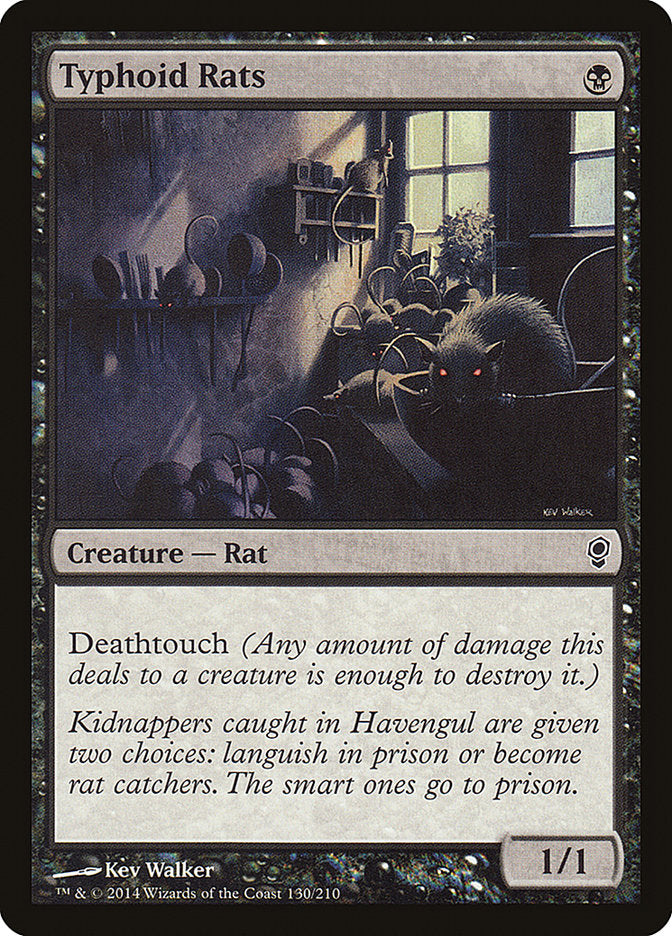MTG Card Title: Typhoid Rats CNS/130