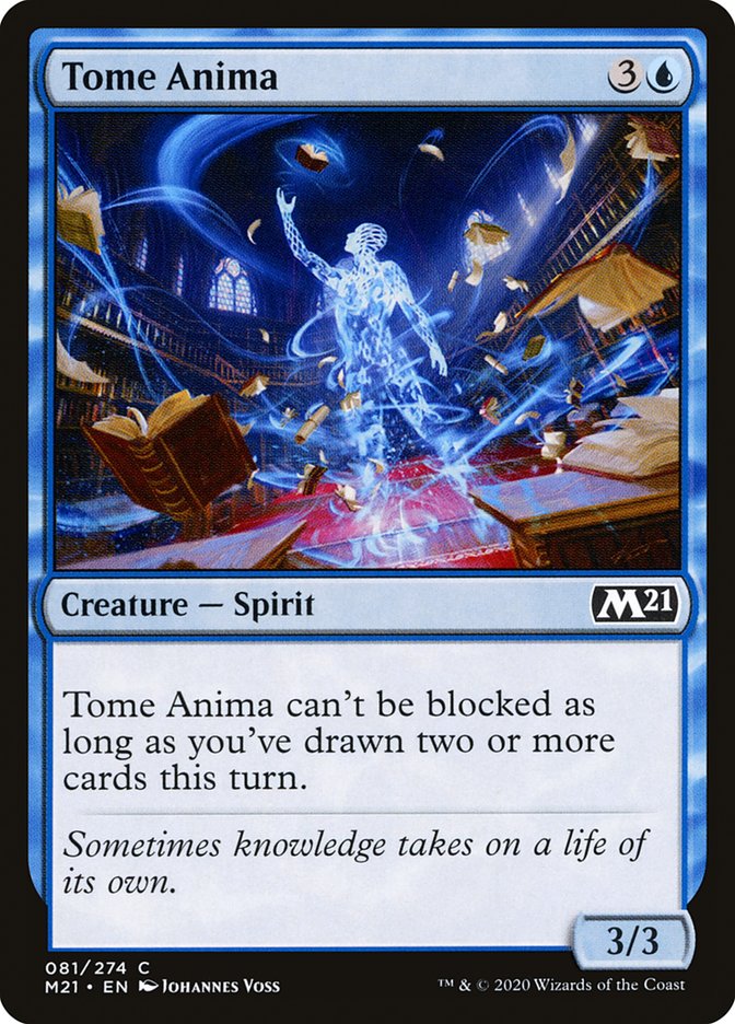 MTG Card Title: Tome Anima M21/81