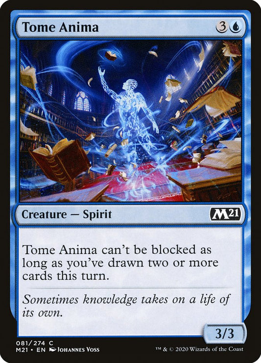 MTG Card Title: Tome Anima M21/81
