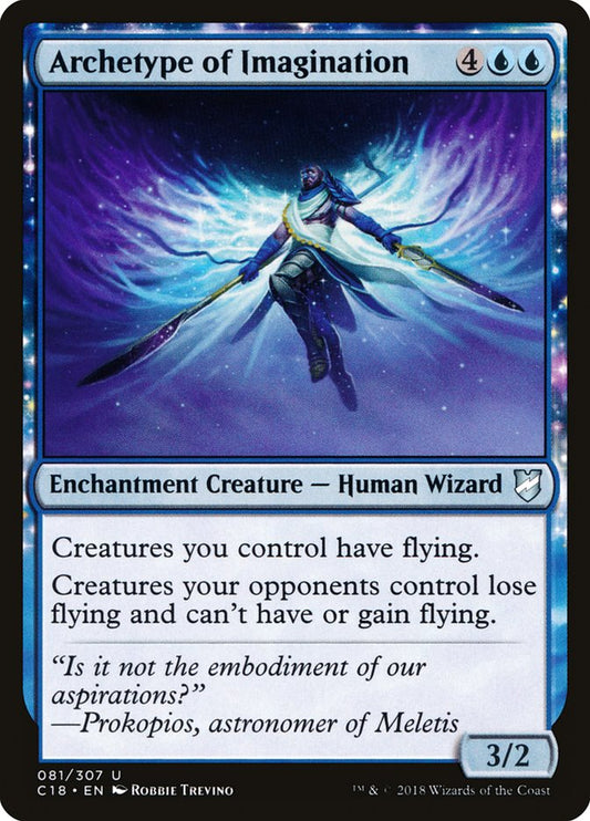MTG Card Title: Archetype of Imagination C18/81