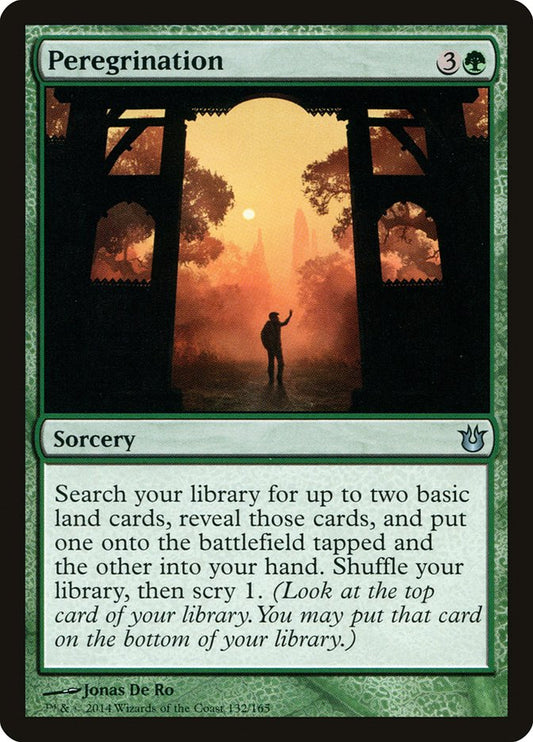 MTG Card Title: Peregrination BNG/132