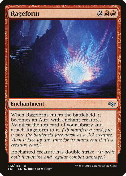 MTG Card Title: Rageform FRF/112