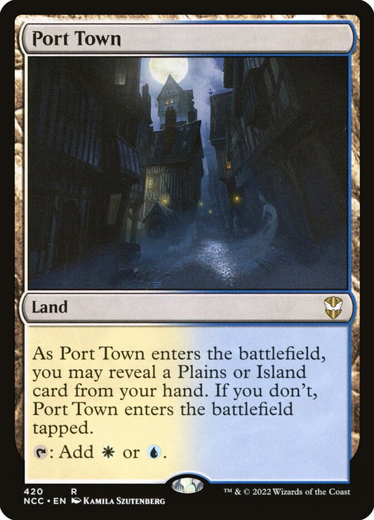 MTG Card Title: Port Town NCC/420