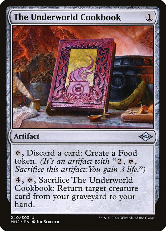 MTG Card Title: The Underworld Cookbook MH2/240