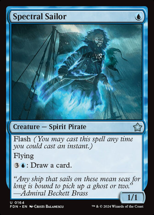 MTG Card Title: Spectral Sailor FDN/164