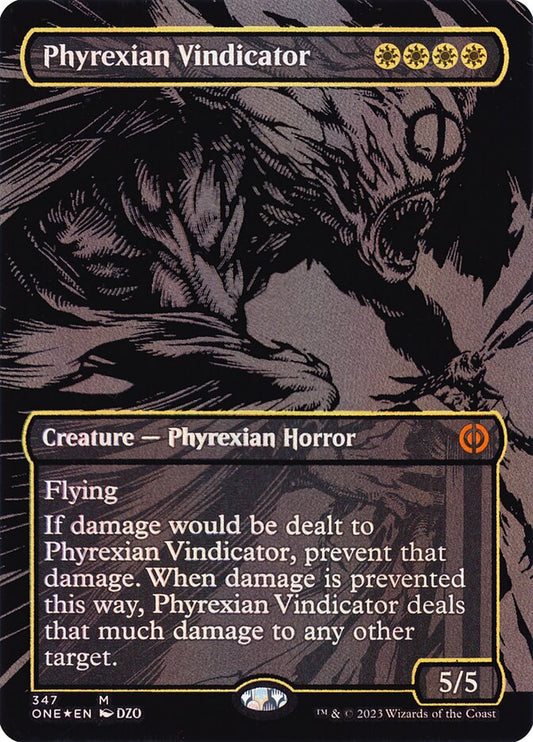 MTG Card Title: Phyrexian Vindicator ONE/347