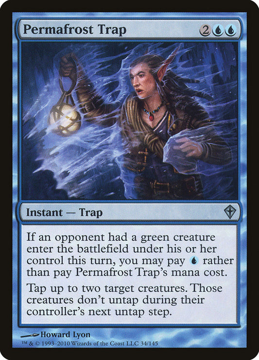 MTG Card Title: Permafrost Trap WWK/34