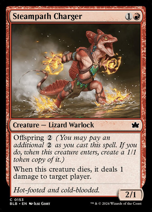MTG Card Title: Steampath Charger BLB/153